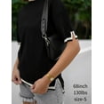 thumbnail image 4 of Weardear Womens Knit Short Sleeve Summer Tops Solid Color Pullover Sweater Basic Crew Neck Casual Blouses, 4 of 6