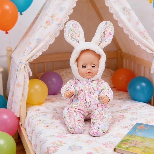 Juguetes de piscina, juguetes para bebés, juguetes para niños pequeños Muñeca infantil de vinilo de 10 pulgadas Muñeca infantil de plástico suave Juego de muñecas de juguete para casa Regalos para niñ