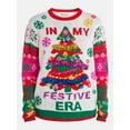 thumbnail image 5 of No Boundaries Christmas Sweater, Lightweight, Women's, 5 of 5
