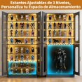 thumbnail image 4 of Librero Organizador Modernos 8 Capas Con Led Y 4 Puertas, 4 of 11