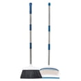 thumbnail image 2 of Valup Broom and Dustpan Combo Set - Durable Long Handled W/ Great Edge and Self Cleaning Bristles For Kitchen, Home, Office, Beauty or Barber Shop, 2 of 8