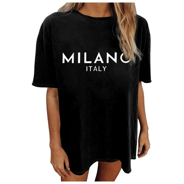 Camiseta básica para mujer: camiseta de manga corta suave y cómoda, prenda transpirable para el día a día.