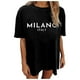 thumbnail image 1 of Camiseta básica para mujer: camiseta de manga corta suave y cómoda, prenda transpirable para el día a día., 1 of 5
