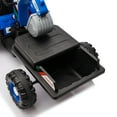 thumbnail image 6 of Arnahaishe 24V 4-in-1 Ride On Tractor Toys with Parents Control, 3-Speed Adjustable, LED, Music, Battery Powered Electric Excavator Gift for Kids, Blue, 6 of 13