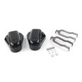 thumbnail image 2 of 2X Black Rear Axle Swingarm Cover Fit Harley Softail FLST FLSTC FLSTN FXST 08-18, 2 of 5