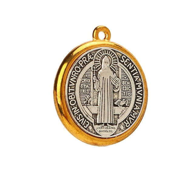 Medallas Católicas, Material De Metal, Regalo Religioso, Medalla De San Benito, Sin Níquel, Para Mujeres ANGGREK Otros