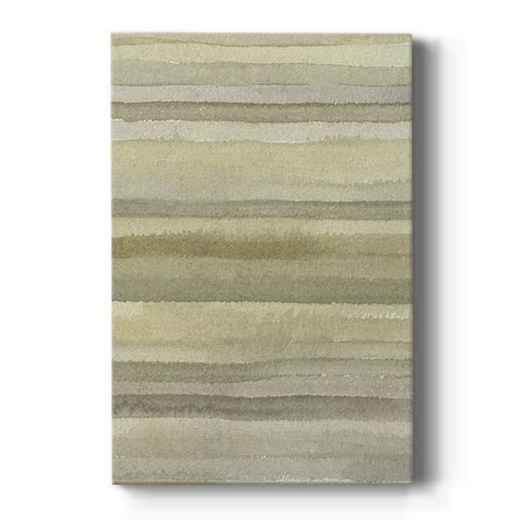 Lines in Neutral I Premium Gallery Wrapped Canvas - Ready to Hang