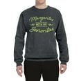 thumbnail image 3 of Wild Bobby, Green Señoritas Funny Cinco de Mayo Cinco De Mayo Unisex Crewneck Sweatshirt, Charcoal, 3X-Large, 3 of 5