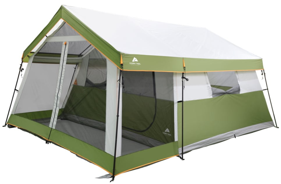 BRAND NEW > Coleman Evanston 8-Person Tent 15' x 12' with Separate Screen Room 