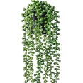 thumbnail image 2 of Plantas verdes artificiales sauce ratán colgante hojas de hiedra decoración de fiesta (E) Sywqhk Libre de BPA, 2 of 6