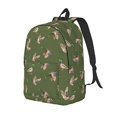 thumbnail image 1 of Disketp Birds Wild Ducks Mochila de Lona Estampada, Mochila Escolar de Viaje Ligera para Estudiantes y Portátil-Medium, 1 of 5