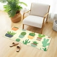 thumbnail image 4 of Cactus Luxury Kitchen Rug Non Slip Bathroom Plush Mat Shaggy Bedroom Carpet 39"x20", 4 of 6