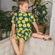 thumbnail image 4 of Fotbe Lemon Pijama Estampada de 2 Piezas para Niños – Ropa de Dormir de Manga Corta Cómoda para Niños y Niñas, Camiseta y Shorts de Algodón-Large, 4 of 6