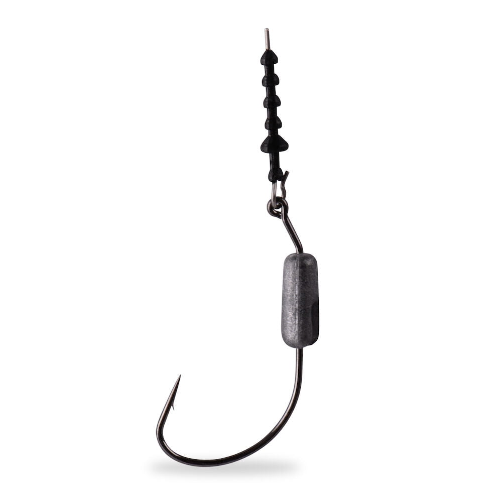 Mustad 91768UB18-1/0-3U UltraPoint Power Lock Plus Weighted Straight
