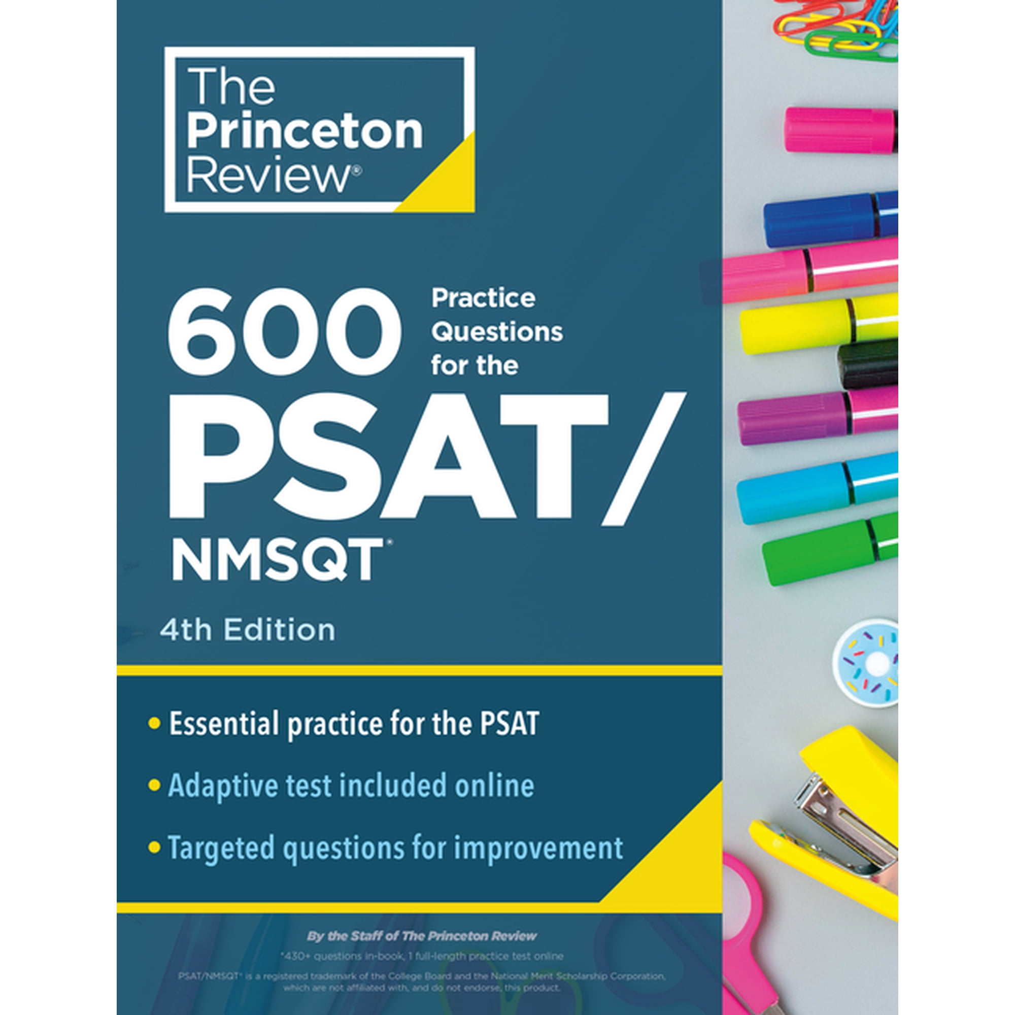 College Test Preparation 600 Practice Questions for the Psat/Nmsqt, 4th Edition: Extra Prep for an Excellent Score (Book + Online), (Paperback)