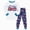 R222-White, variant on NOLDARES 2 Piece Toddler Baby Boy Fall Winter Clothes Long Sleeve Sweatshirt Tops Elastic Waist Pants Cute Print Outfits Clothing Set(Green,3-4 Y)