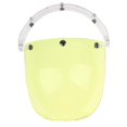 thumbnail image 2 of 3-Snap Visor, Front Up Visors, Wind Lens For Motorcross - Wind & Protection- Light Yellow 6, 2 of 7