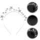 thumbnail image 3 of GOOHOCHY Diebre diadema de diablo daduito de diadema Diebre del cabello Mujer adorno, 3 of 8