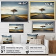 thumbnail image 4 of Designart "Journey'S Roadway Capture" Road Floater Framed Canvas Wall Art, 4 of 5