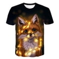 thumbnail image 2 of Summer Fashion Animal Dog Graphic T Shirts For Men Casual 3D Print Tee Hip Hop Harajuku Personality Round Neck Short Sleeve Top10T Gong Bohan LED, 2 of 2