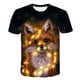 thumbnail image 2 of Summer Fashion Animal Dog Graphic T Shirts For Men Casual 3D Print Tee Hip Hop Harajuku Personality Round Neck Short Sleeve Top12T Gong Bohan LED, 2 of 2