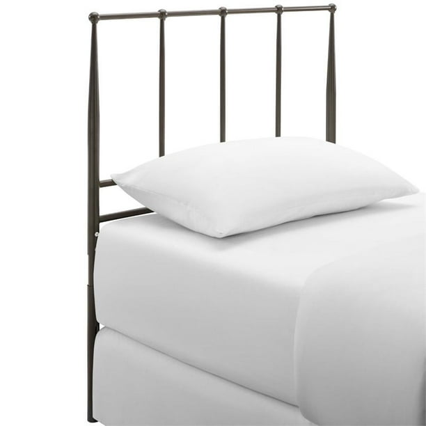 Modway Kiana Stainless Steel Twin Headboard In Brown Walmart Com Walmart Com