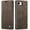 Coffee Brown, variant on QLTYPRI Case for iPhone 16e, Vintage PU Leather Wallet Case Card Slot Kickstand Magnetic Closure Shockproof Flip Folio Cover for iPhone 16e - Rose Gold