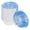 Blue, variant on 30pcs Paper Bowls Disposable, Small 8 oz Colorful Stone Snack Bowls for Birthday, Baby Shower, Tea Party Serving Bowls for Hot Cold Food, Salad, Soup