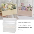 thumbnail image 3 of Caja de regalo Bolsa de pastel con asa Cajas de almacenamiento de flores Decoración Favor de fiesta Propuesta de compromiso decorativa Ceremonia Almacenamiento y organización del hogar Leche blanca Billuyoard  HA081341-02, 3 of 6