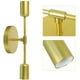 thumbnail image 5 of EeaseMX Apliques de pared modernos, iluminación de tocador de 2 luces, lámparas de baño montadas en la pared, 5 of 8