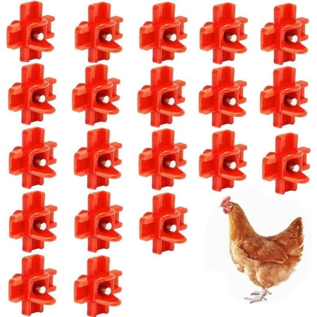 Horizontal Side Mount Chicken Nipples Automated Water Release with Leak-Proof Technology Easy Install Durable Plastic for Clean Water Management under Low Pressure Water Source