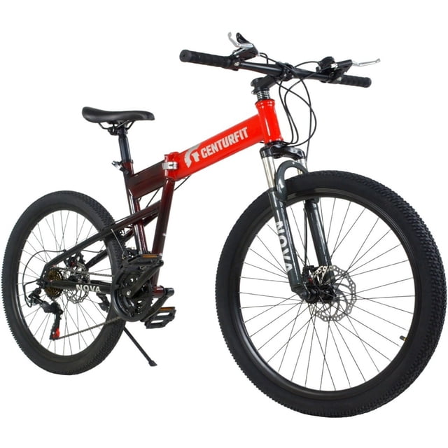 Bicicleta Plegable De Montaña Centurfit R26 21 Vel Freno De Disco