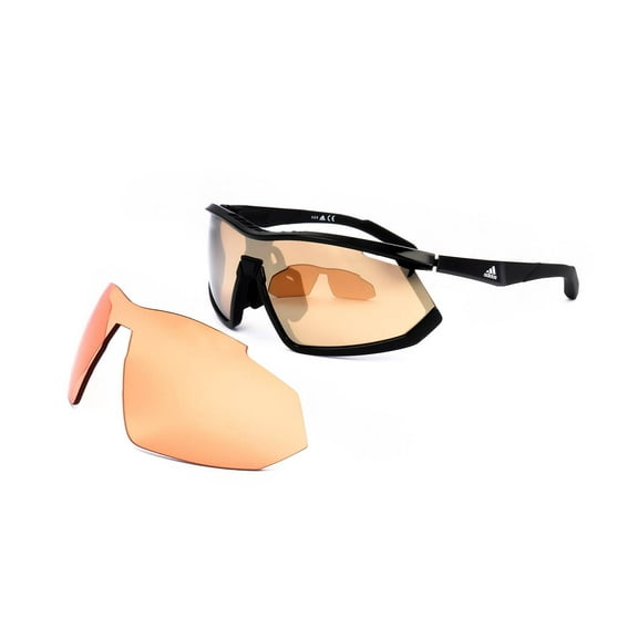 Adidas Sport sunglasses SP0002-F UNISEX 00/00/135 01G SHINY BLACK