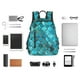thumbnail image 4 of Balery Square Glass Mosaic Mochila ligera para hombre y mujer: duradera e impermeable, ideal para la escuela, el trabajo, viajes y uso diario., 4 of 7
