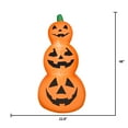 thumbnail image 4 of Airblown Inflatables 4 Foot Pumpkin Stack Small, 4 of 9