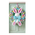 thumbnail image 3 of 1PCS Happy Easter DoorCover RabbitEggs Flower DoorBanner Decoration Welcome Spring Front Door Sign Banner Easter Theme Welcome Hanging Decor Banner for Spring Summer Home Party Decoration Supplies, 3 of 6