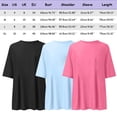 thumbnail image 3 of Joower Womens Tops Women’s Clothes Teacher Shirt Women Tank Tops Womens Tee Shirt Tops Short Sleeve White Shirts for Women Business Casual Dress, 3 of 9