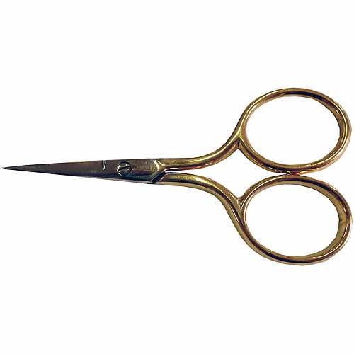Bohin Embroidery Scissors 2.875'-Gilt Handle