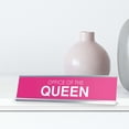 thumbnail image 2 of Signs ByLITA Office of the Queen Novelty Desk Sign, 2 of 3