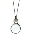 thumbnail image 2 of Magnifying Glass Necklace Mother's Day Gift,Optical Magnifier Lens with Vintage Crystal Bead Pendant for Elders to Enlarge Books Newspapers by, 2 of 12