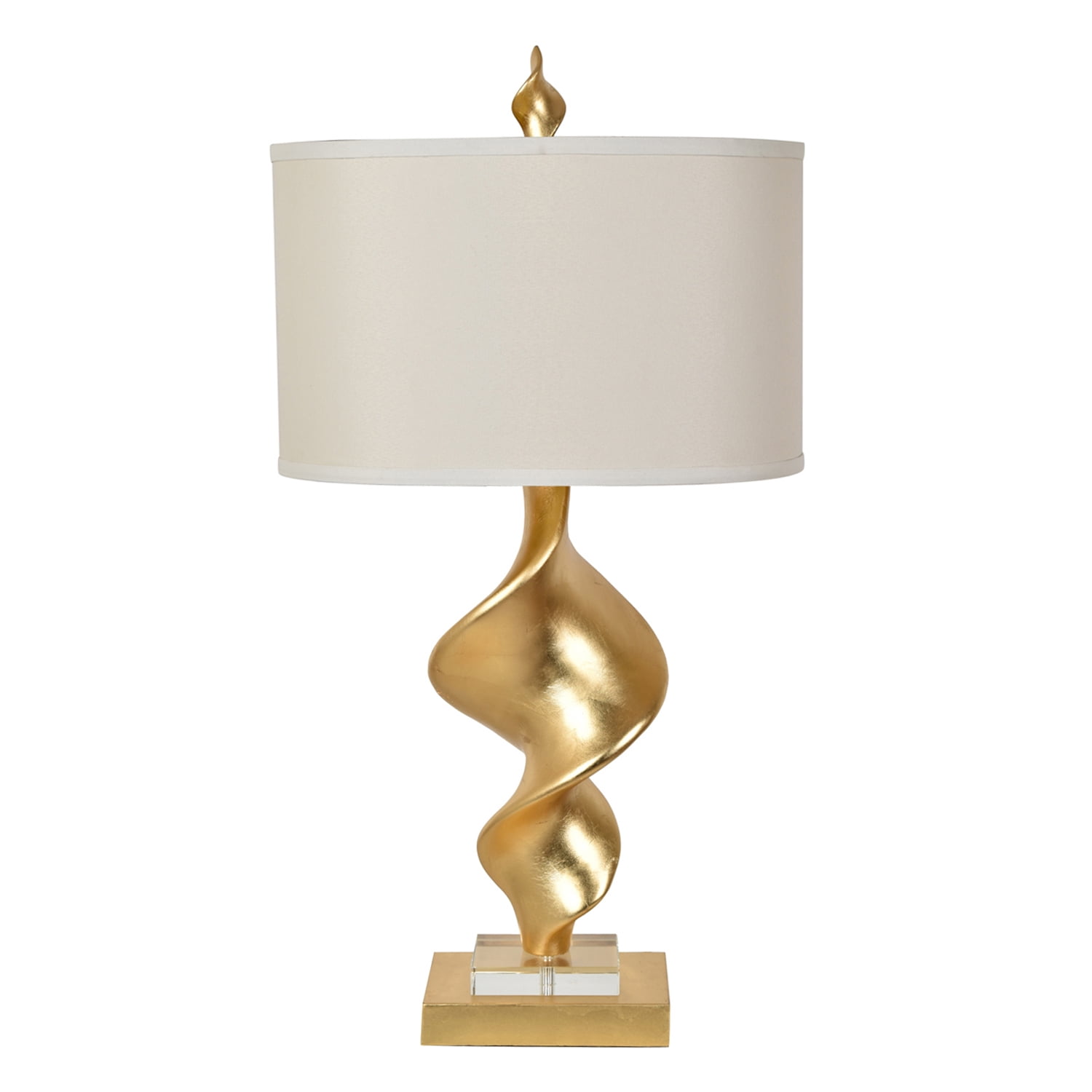 Crestview Summit Table Lamp With Gold Leaf Finish CVAVP797 Walmart