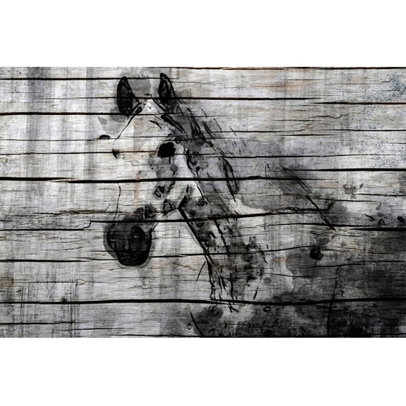 "Elegant Horse" Painting Print on Wrapped Canvas