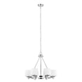 thumbnail image 3 of CHLOE Solbi 6 Light Oil Rubbed Bronze Large Chandelier Ceiling Fixture 24" Wide, 3 of 5