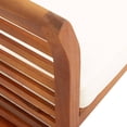 thumbnail image 6 of vidaXL Modern Dining Chair Patio Dining Chair with Cushion Solid Wood Acacia, 6 of 7