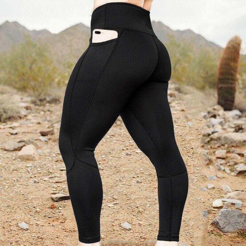 Yoga Pants with Pockets for Women 