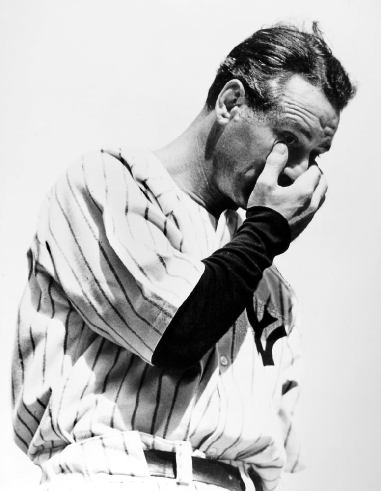Lou Gehrig (19031941) Namerican Baseball Player Photographed During