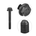 thumbnail image 4 of M6x50mm Hex Flange Bolts, 10 Pack 10.9 Grade Carbon Steel Hexagon Head Screws, 4 of 5