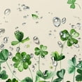 thumbnail image 5 of St Patricks Day Tablecloth, Green Oval Tablecloth 60x84 Inch, Polyester Waterproof Tablecloth, Shamrock Gold Coins St. Patrick''s Day Holiday Kitchen Table Decoration for Dinner, Party, 5 of 6