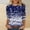 X001-Navy, variant on Goodtrade8 Women's Red White and Blue T Shirts Short Sleeve July 4th Pullover Summer American Independence Day Graphic , Casual Crew Neck Tops for Junior Red White and Blue