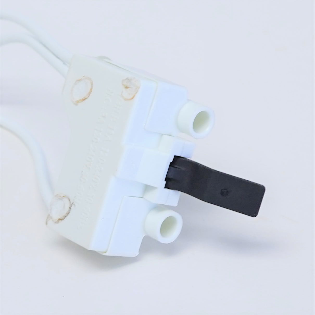 Plastic 3 Wire Leads Dryer Door Switch for Whirlpool Kenmore Kirkland Roper 